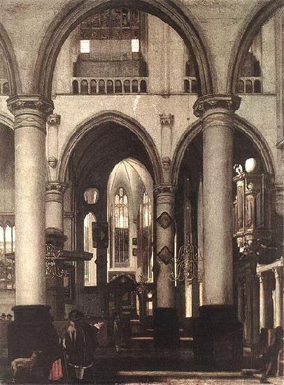 Emanuel de Witte Interior of a Church oil painting image